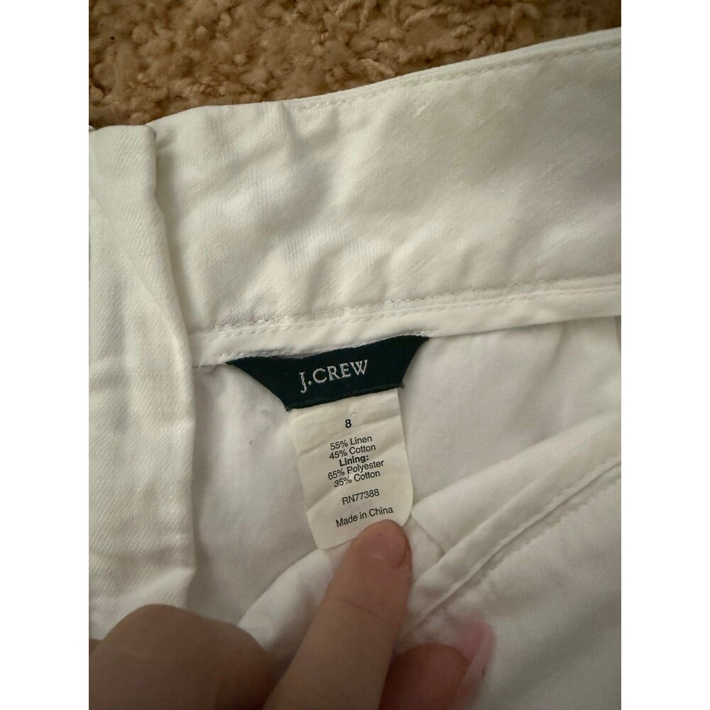 Jcrew Women's White Skirt - Picture 2 of 3